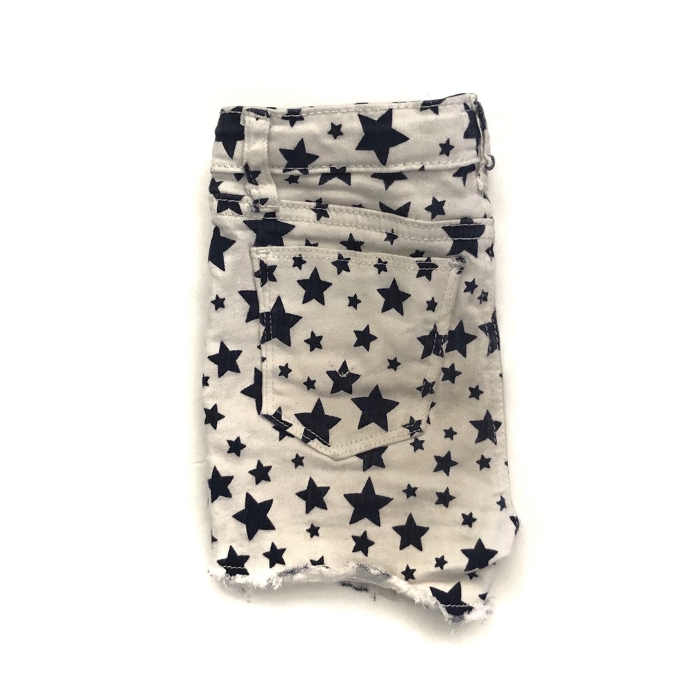 Girls Star Jean Shorts